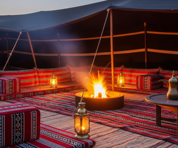 Starry Nights: Overnight Desert Camping Experience